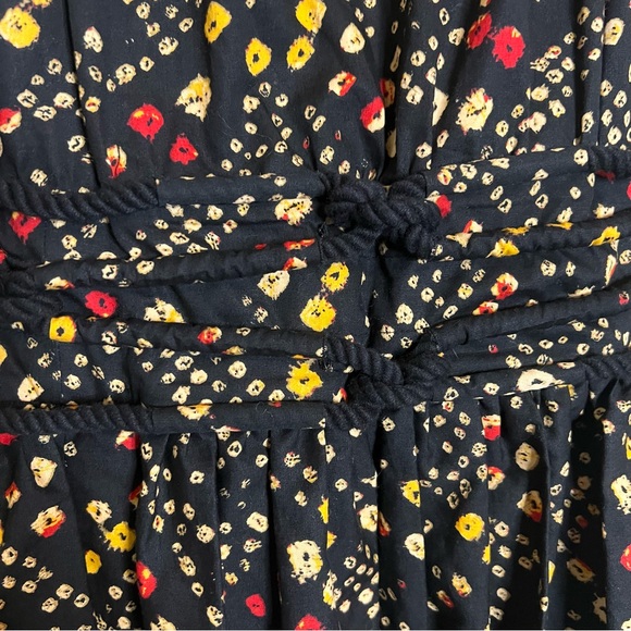 Rachel Roy Fit and Flare Rope Belted Floral Pattern Dress Size 12 - Picture 6 of 11